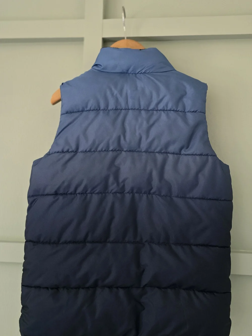 Gap Kids Ombre Navy Blue Puffer Vest - Lightweight,warm Layering 5yrs